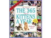 The 365 Kittens A Year Wall Calendar by Workman Publishing