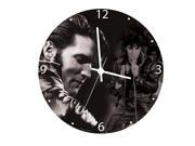 Elvis Wood Wall Clock by Vandor