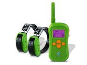 PETINCCN P680G 660 Yards Remote Dog Training Collars Waterproof and Rechargeable with Four Functions of Range Finding Tone Vibrating Static Shock Trainer Pet Co