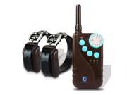 PETINCCN P681C 660 Yards Remote Dog Training Collars Waterproof and Rechargeable with Four Functions of Range Finding Tone Vibrating Static Shock Trainer Pet Co