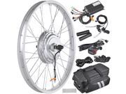 36V 750W 24 Front Wheel Electric Bicycle EBike Conversion Kit for 24 x1.95 2.5 Tire