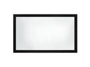 84 HD 16 9 Fixed Frame Projector Screen 73 x41 Viewing Area Matte White with 3 Aluminum