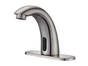 Auto Electronic Sensor Touchless Bathroom Sink Faucet Commercial Hands Free Tap