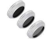 Neewer 3 Pieces Filter Kit for DJI Mavic Pro Drone Quadcopter Includes: ND4/PL, ND8/PL and ND16/PL Lens Filters, Made of Optical Glass, Multi Coated, Aluminum A