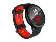 amazfit pace multisport smartwatch by huami with allday heart rate and activity tracking, gps, 5day battery life, us service and warranty a1612 black band
