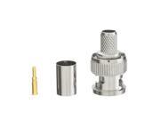 EAN 7433852051013 product image for NETCNA RG6, BNC Male Crimp Connector, 3 Piece | upcitemdb.com