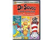 Dr. Seuss 3 DVD Collection: Green Eggs and Ham / The Lorax / The Cat in the Hat