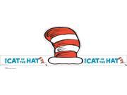 Eureka Dr. Seuss`s Cat In The Hat Wearable Hat Cut-Out, 32 Hats, Approx 8