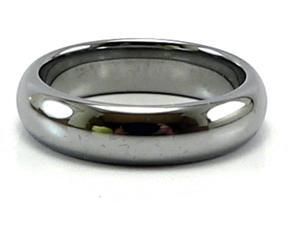 5.5mm Tungsten Carbide Domed Ring, Comfort Fit 5.5mm Tungsten Carbide Domed Ring, Comfort Fit