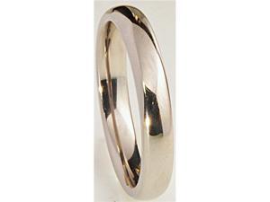 4mm Wide Simple Domed Titanium Band 4mm Wide Simple Domed Titanium Band