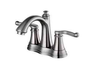 Ana Bath BF22310 4” Centerset Lavatory Faucet, PVD Brushed Nickel Ana Bath BF22310 4” Centerset Lavatory Faucet, PVD Brushed Nickel