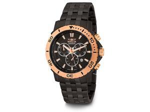 Invicta Men's Pro Diver Chronograph Black Stainless Steel Watch Invicta Men's Pro Diver Chronograph Black Stainless Steel Watch