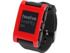 Pebble Smart Watch for iPhone and Android Devices (Red) Pebble Smart Watch for iPhone and Android Devices (Red)