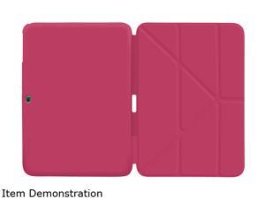 rooCASE Samsung Galaxy Tab 3 10.1 Case - Origami Slim Shell 10.1-Inch 10.1" Cover with Landscape, Portrait, Typing Stand - MAGENTA (With Auto Wake / Sleep Smart Cover) rooCASE Samsung Galaxy Tab 3 10.1 Case - Origami Slim Shell 10.1-Inch 10.1" Cover with Landscape, Portrait, Typing Stand - MAGENTA (With Auto Wake / Sleep Smart Cover)