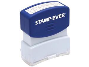 U.S. Stamp & Sign USS5959 Stamp- Pre-Inked- in.Paidin.- .56in.x1-1.06in. Imp- Red U.S. Stamp & Sign USS5959 Stamp- Pre-Inked- in.Paidin.- .56in.x1-1.06in. Imp- Red