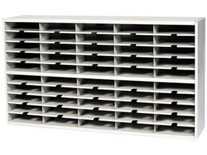 Mayline SR6033PG Mailroom system 2 tier sorter with o riser 40 pockets 48w x 13-1/4d x 46-1/4h Mayline SR6033PG Mailroom system 2 tier sorter with o riser 40 pockets 48w x 13-1/4d x 46-1/4h