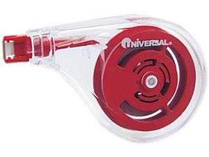 Universal 75610 Sideways Application Correction Tape 1/5 x 393 White 6 Pack Universal 75610 Sideways Application Correction Tape 1/5 x 393 White 6 Pack