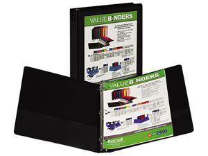 Samsill 18530 Value Insertable Presentation Binder- 8-1/2 x 11- 1" Capacity- Black Samsill 18530 Value Insertable Presentation Binder- 8-1/2 x 11- 1" Capacity- Black