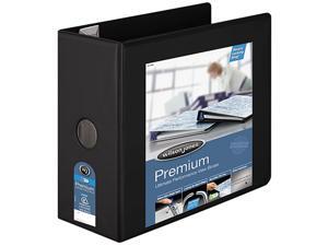 Wilson Jones 86651 Professional Plus No-Gap D-Rings Vinyl View Binder- 5" Capacity- Black Wilson Jones 86651 Professional Plus No-Gap D-Rings Vinyl View Binder- 5" Capacity- Black