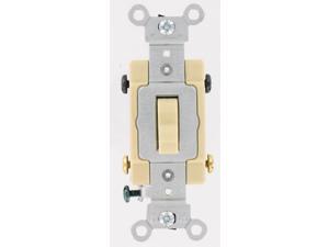 Leviton Ivory Commercial Grade 4-Way AC Quiet Switches Toggle Leviton Ivory Commercial Grade 4-Way AC Quiet Switches Toggle