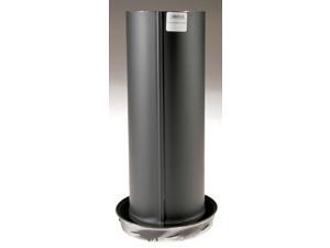 Selkirk Metalbestos 8T-DSAC 8" Black Matte Dripless Smoke Pipe Apapter With Coupler Selkirk Metalbestos 8T-DSAC 8" Black Matte Dripless Smoke Pipe Apapter With Coupler