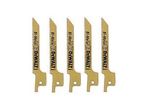 Dewalt DW4815 5 Count 3-1/2" 18 TPI Metal Cutting Reciprocating Saw Blades Dewalt DW4815 5 Count 3-1/2" 18 TPI Metal Cutting Reciprocating Saw Blades