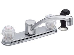 2H Kitchen Plastic Handle Chr Moen Inc Moen Kitchen Double Handle CA87681 2H Kitchen Plastic Handle Chr Moen Inc Moen Kitchen Double Handle CA87681