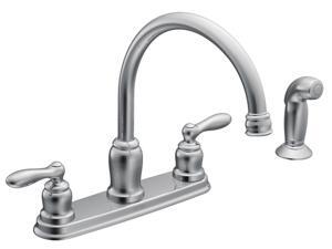 Caldwell 2H Kitchen W Spray Ch Moen Inc Moen Kitchen Double Handle CA87888 Caldwell 2H Kitchen W Spray Ch Moen Inc Moen Kitchen Double Handle CA87888