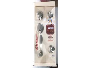 Kwikset 96870-076 Satin Nickel Dakota Entry Handle Set Kwikset 96870-076 Satin Nickel Dakota Entry Handle Set