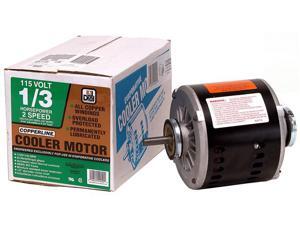 Dial Manufacturing 22021/3 HP 2 Speed Copperline Copper Replacement Motor Dial Manufacturing 22021/3 HP 2 Speed Copperline Copper Replacement Motor