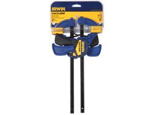 Irwin Tools 2 Count 6" Quick-Grip® One-Handed Mini Bar Clamp Irwin Tools 2 Count 6" Quick-Grip® One-Handed Mini Bar Clamp