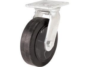 6" X 2" Swivel Mold-On Rubber Wheel Caster SHEPHERD HARDWARE Casters 9493 6" X 2" Swivel Mold-On Rubber Wheel Caster SHEPHERD HARDWARE Casters 9493