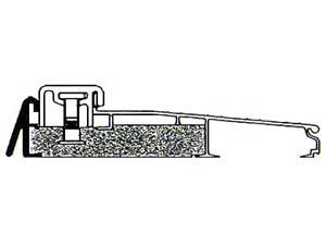 MD 49008 36" Satin Nickel Adjustable Thermal Break Threshold MD 49008 36" Satin Nickel Adjustable Thermal Break Threshold