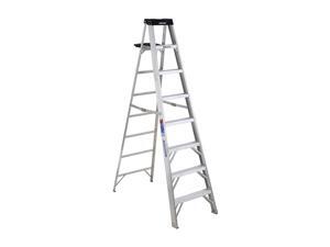 Werner 378 8' Aluminum Step Ladder Werner 378 8' Aluminum Step Ladder