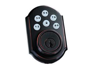 Kwikset SmartCode 910 Traditional Z-Wave Deadbolt with Home Connect, Venetian Bronze Kwikset SmartCode 910 Traditional Z-Wave Deadbolt with Home Connect, Venetian Bronze