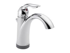 Delta 538T-DST Lahara Single-Hole Single-Handle High-Arc Bathroom Faucet with To Delta 538T-DST Lahara Single-Hole Single-Handle High-Arc Bathroom Faucet with To