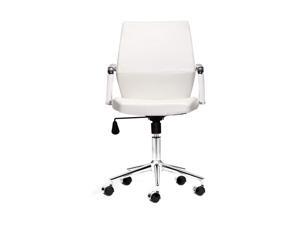 Zuo Modern Holt Holt Low Back Office Chair White PU Zuo Modern Holt Holt Low Back Office Chair White PU