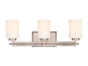 Quoizel Antique Nickel Taylor Bath Fixture With 3 Lights Quoizel Antique Nickel Taylor Bath Fixture With 3 Lights