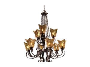 Uttermost Vetraio 9 light Chandelier Oil-rubbed bronze 21005 Uttermost Vetraio 9 light Chandelier Oil-rubbed bronze 21005