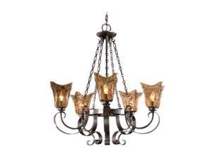 Uttermost Vetraio 5 Light Chandelier Oil-rubbed bronze 21007 Uttermost Vetraio 5 Light Chandelier Oil-rubbed bronze 21007