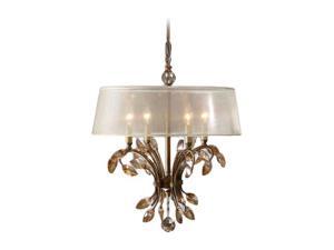 Uttermost Alenya 4 Light Chandelier Gold 21245 Uttermost Alenya 4 Light Chandelier Gold 21245