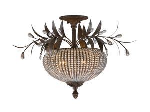 Uttermost Cristal de Lisbon Semi Flush Mount Clear - Retail Uttermost Cristal de Lisbon Semi Flush Mount Clear - Retail
