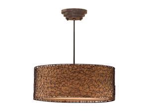 Uttermost Brandon 3 Light Hanging Shade Pendant Uttermost Brandon 3 Light Hanging Shade Pendant
