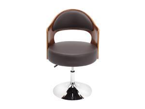 LumiSource CHR-CLO WAL+BN Cello Chair Walnut / Brown LumiSource CHR-CLO WAL+BN Cello Chair Walnut / Brown
