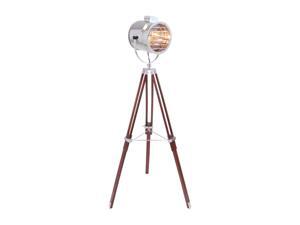 LumiSource Ahoy Floor Lamp (Adjustable height) Brown / Silver LumiSource Ahoy Floor Lamp (Adjustable height) Brown / Silver