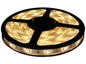 HitLights Weatherproof Warm White SMD3528 LED Light Strip - 300 LEDs, 16.4 Ft Roll, Cut to Length - 3000K, 149 Lumens per foot, Requires 12V DC, IP65 HitLights Weatherproof Warm White SMD3528 LED Light Strip - 300 LEDs, 16.4 Ft Roll, Cut to Length - 3000K, 149 Lumens per foot, Requires 12V DC, IP65