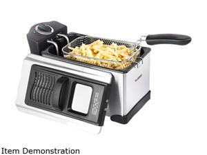 E-WARE EW-10302 Deep Fryer with 13-cup Stainless Steel Detachable Oil Tank E-WARE EW-10302 Deep Fryer with 13-cup Stainless Steel Detachable Oil Tank