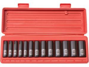 TEKTON 47925 3/8 in. Drive Deep Impact Socket Set (7-19mm) 6 pt. Cr-V TEKTON 47925 3/8 in. Drive Deep Impact Socket Set (7-19mm) 6 pt. Cr-V