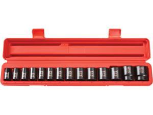 TEKTON 48171 1/2 in. Drive Shallow Impact Socket Set (11-32mm) 12 pt. Cr-V TEKTON 48171 1/2 in. Drive Shallow Impact Socket Set (11-32mm) 12 pt. Cr-V