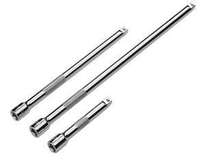 TEKTON 1596 3-pc. 1/4 in. Drive Extension Bar Set - Cr-V TEKTON 1596 3-pc. 1/4 in. Drive Extension Bar Set - Cr-V